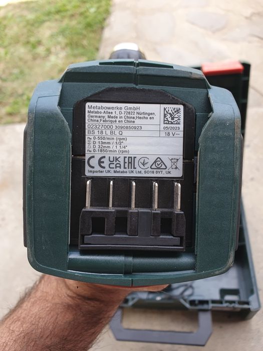 Шурупокрут Metabo BS 18 L BL Q 4шт батареї