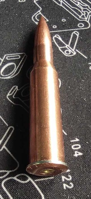 Nabój dekoracyjny 7,62x54 Mosin SWD