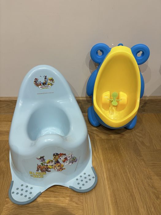 Nocnik i pisuar z kołowrotkiem