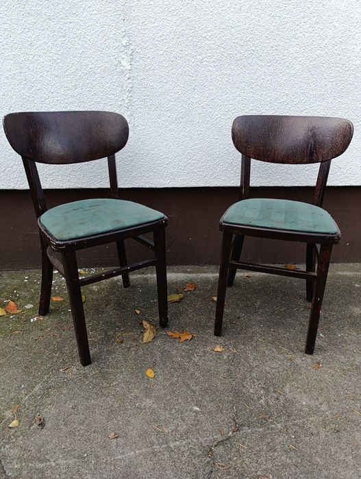 Krzesła gięte nogi  2 sztuki