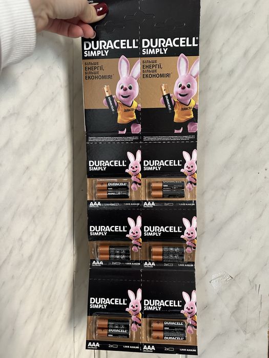 Батарейки duracell