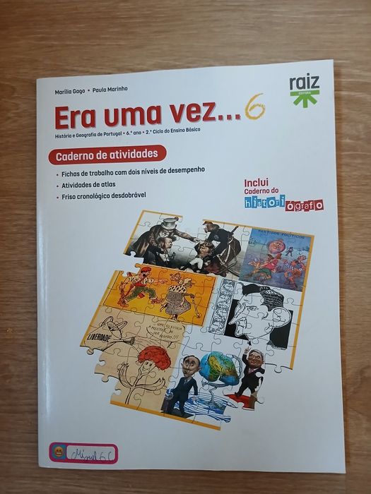 Dou cadernos exercícios 5 e 6ano