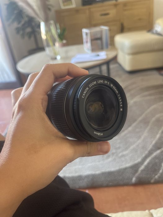Lente Canon EFS 18-55
