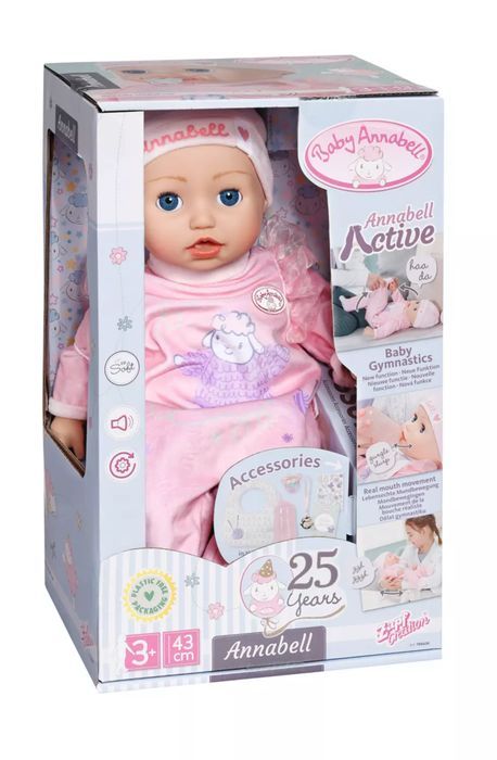 Baby Annabell Active Annabell 43cm. Nowy Produkt