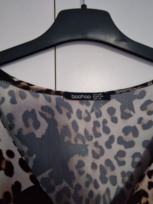 Elegancka sukienka boohoo sylwester 46 48