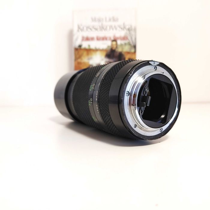 Teleobiektyw Expert 200mm 1:3,5 mocowanie KONICA AR made in Japan Ornitolog
