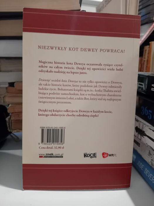 Miron, Witter Dziewięć wcieleń kota Deweya