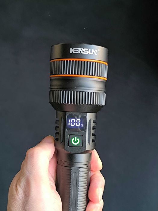 LED Фонарик Kensun KS008 + аккумулятор Litokala 26650 5000 mAh