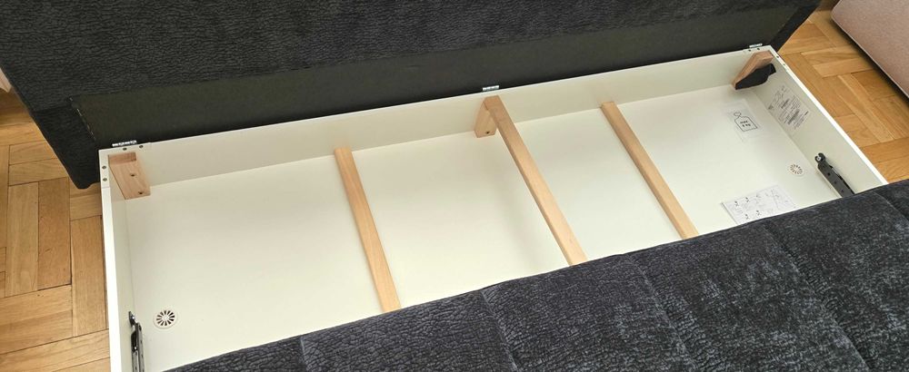 Sofa kanapa 200cm z dużą funkcją spania 160x200 CITY Libro Tabou