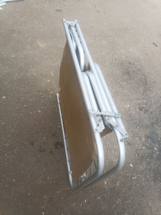 Раскладушка алюминиевая  складная