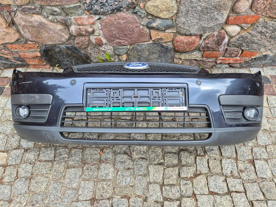 ford c-max mk1 focus mk2 zderzak przód przedni szary metalic halogeny pdc