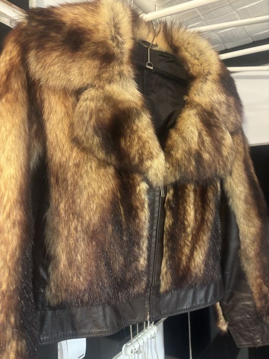 Kożuszek z lisa skóra naturalna