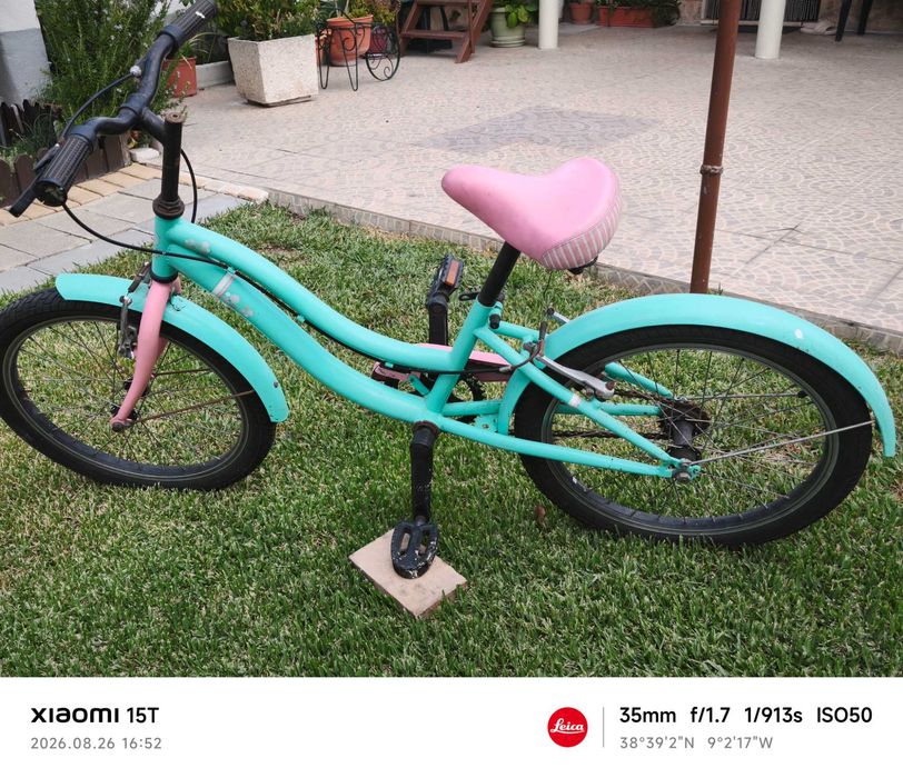 Bicicleta para criança (menina)