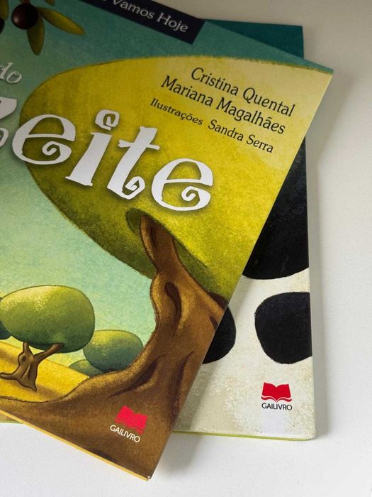Livros Infantil - O ciclo do azeite - O ciclo do leite - PNL