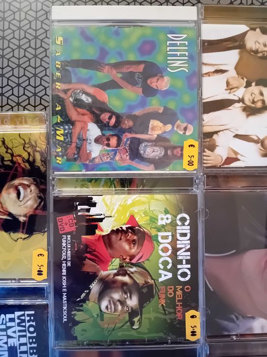 Música em Cd Vários Estilos e Ao Vivo
