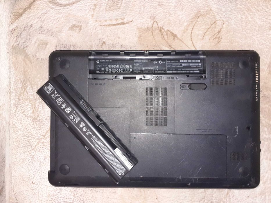 Ноутбук HP 650, Compaq CQ58 на запчасти