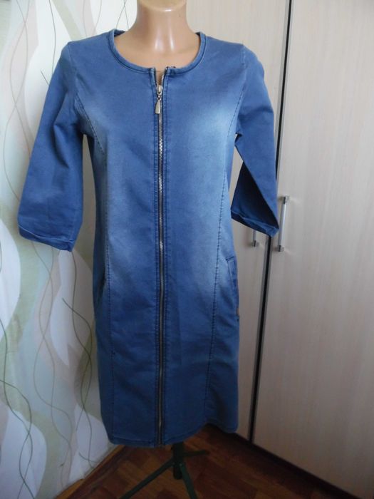 sukienka jeans L (609)
