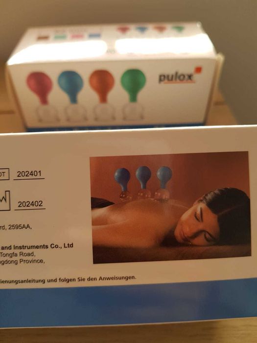 Conjunto de copos para ventosaterapia (2 unidades) - Novo