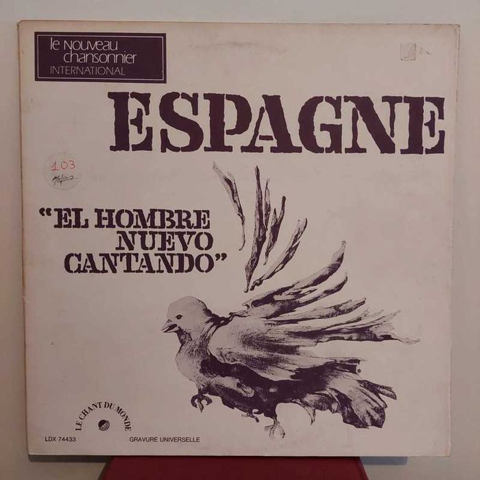 Disco Vinil LP Pedro Avila – El Hombre Nuevo Cantando