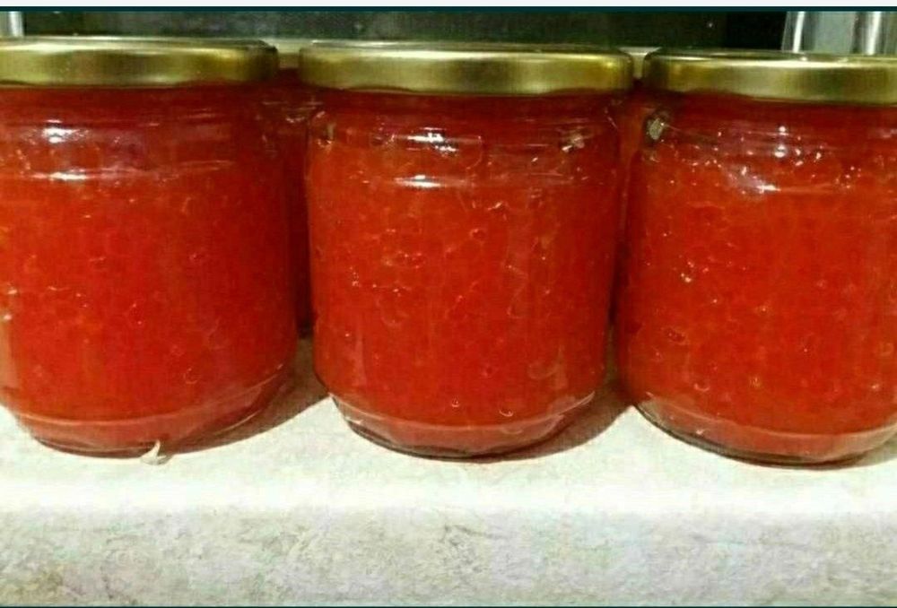 Икра красная форель