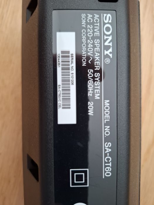 Barra som Sony com subwoofer