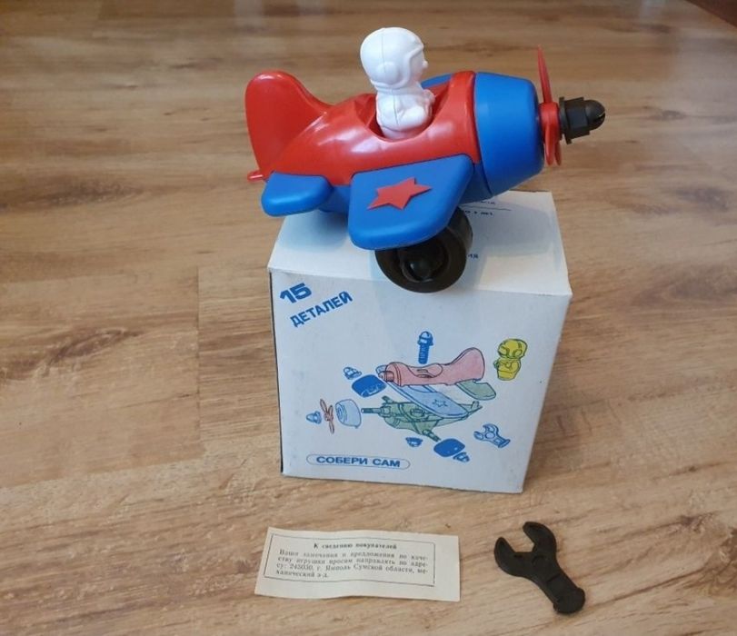 Игрушка Конструктор  СССР Конструктор СССР Самолет Авиаконструктор