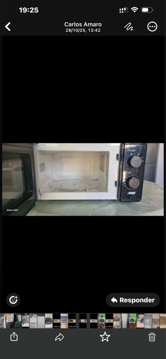 Microondas  preto MEI