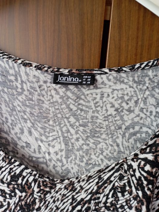 Bluzka letnia damska 44/XXL rękaw 3/4