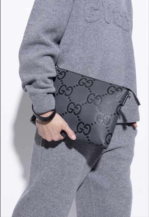 Сумка-мессенджер Gucci Jumbo GG medium