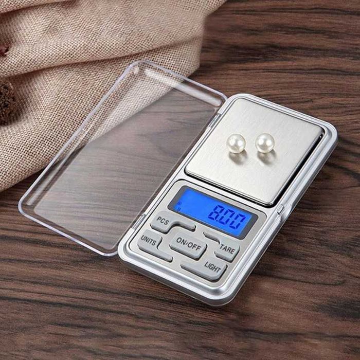 WAGA jubilerska ELEKTRONICZNA KIESZONKOWA 500g nowa zapakowana wapienn