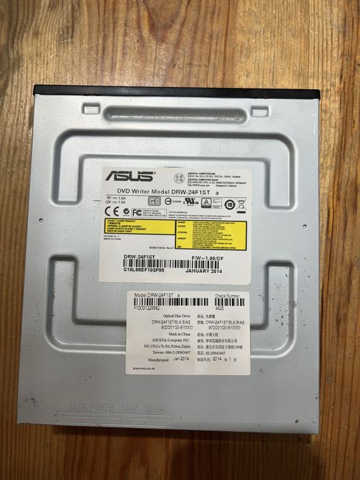 Leitor e Gravador de CDs/DVDs ASUS DRW-24F1ST
