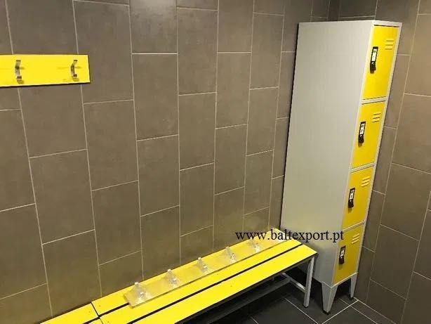 Banco Balneário Corrido para Ginásios / Escolas / Fábricas Várias NOVO