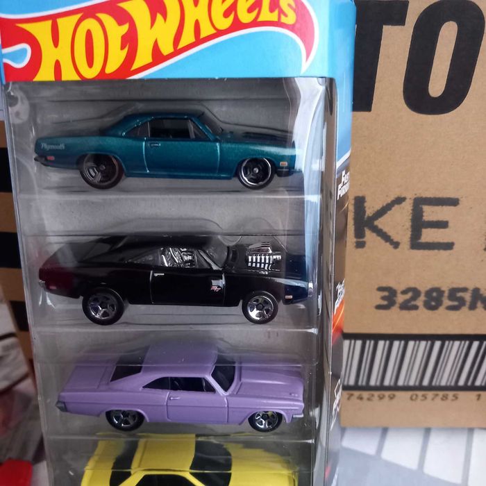 Hotwheels Pack 5 Fast and Furious e Motor Show