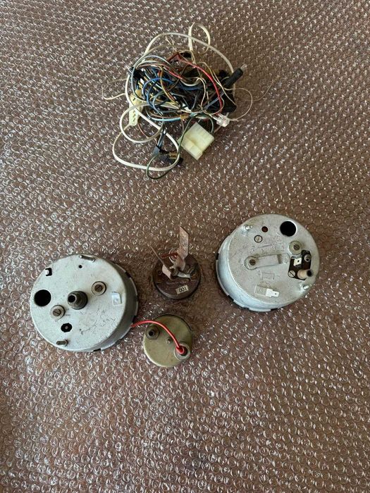 Conjunto de Manómetros Smiths Triumph + Cablagem de Iluminação