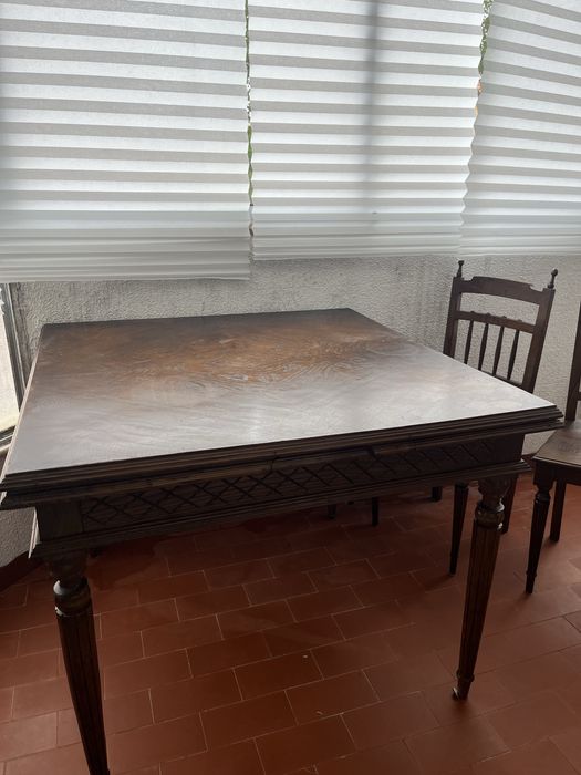 Mesa madeira extensivel