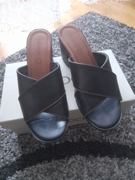 Klapki Lasocki czarne