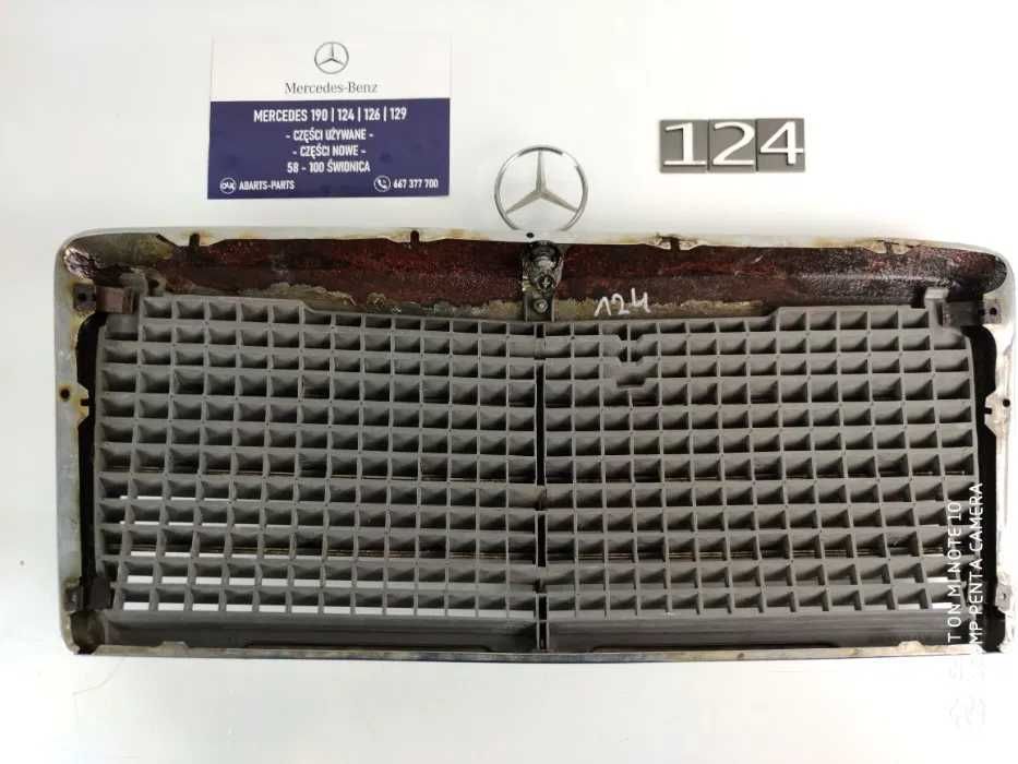 Mercedes W124 - atrapa grilla