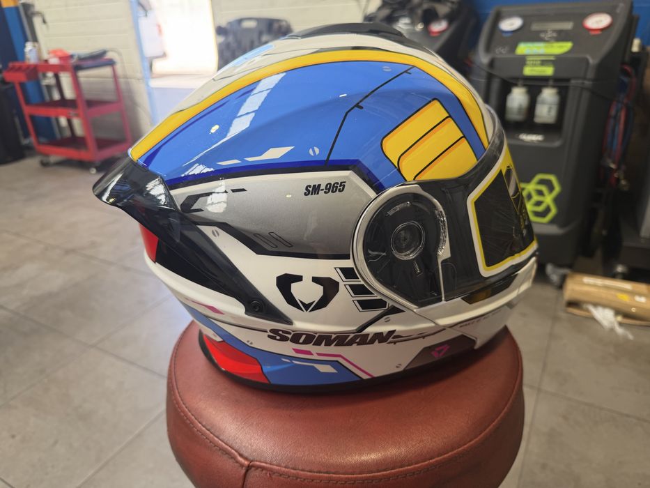 Capacete modular Soman 4xl novo