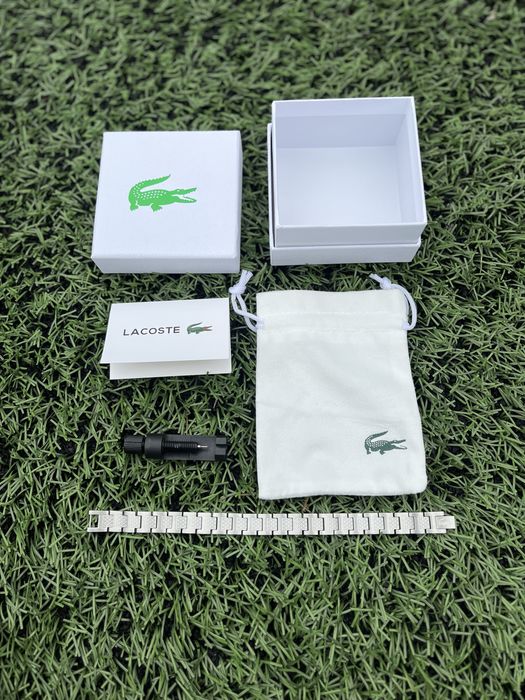 Без придоплати! Браслет Lacoste Лакоста срібний браслет