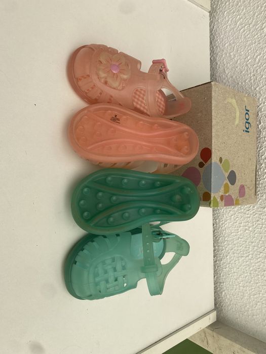 Igor Sandalias Sapatos de agua praia, piscina tam 21 irmãos/gemeos