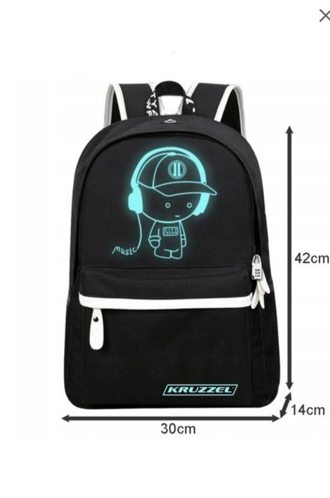 Plecak szkolny,odblaskowy