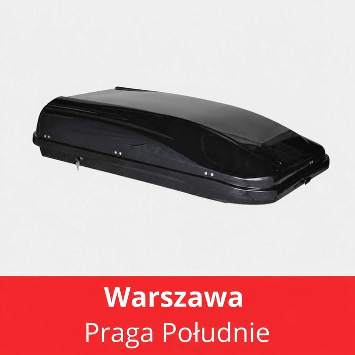 Box dachowy JUNIOR / SPORTAC 430 L Czarny Warszawa