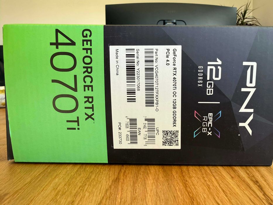 nVidia GeForce RTX 4070 Ti PNY XLR8 | Bardzo wydajna | Idealna do 1440p / 4K