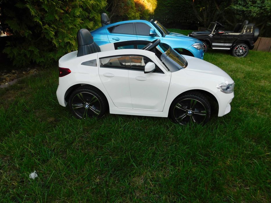PIEKOSZÓW Samochód na akumulator BMW 6 GT WOLNY START, Koła EVA,