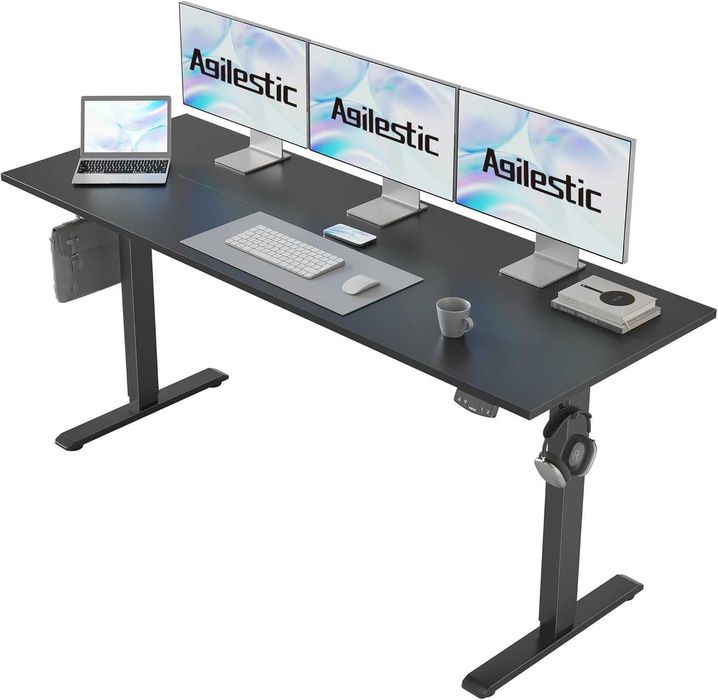 Nowe elektryczne biurko / regulowane / 160x60cm / AGILESTIC !R19!