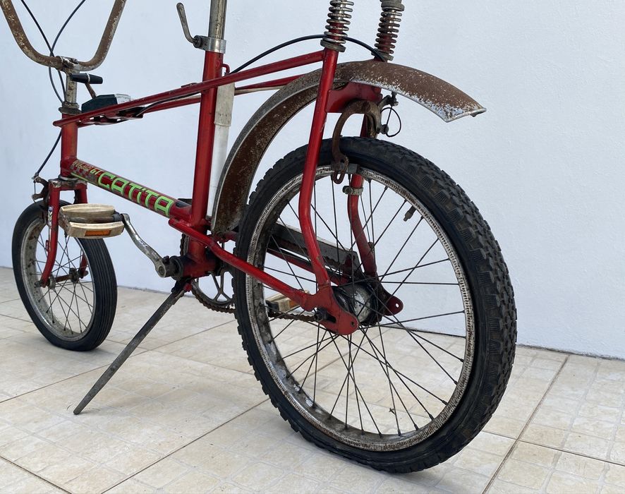 Bicicleta Vilar Catita GT chopper vermelha