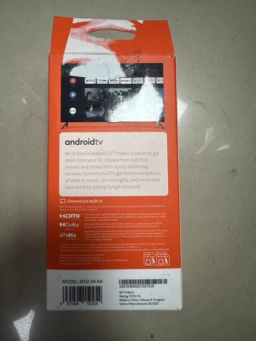 Медіаплеєр Xiaomi Mi TV Stick.Смарт приставка