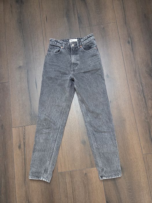 Spodnie mom Jeansy Zara
