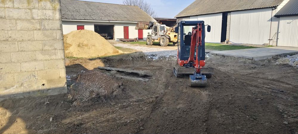 Transport i sprzedaz kruszyw,uslugi koparka