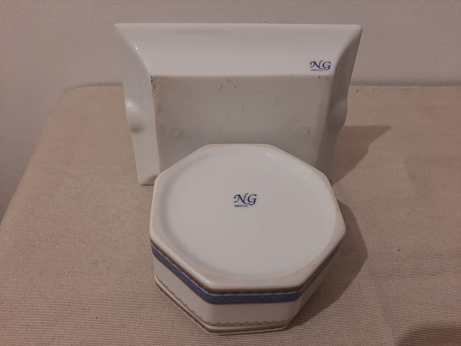 caixas antigas guarda jóias e guarda comprimidos Coimbra Aveiro faianç